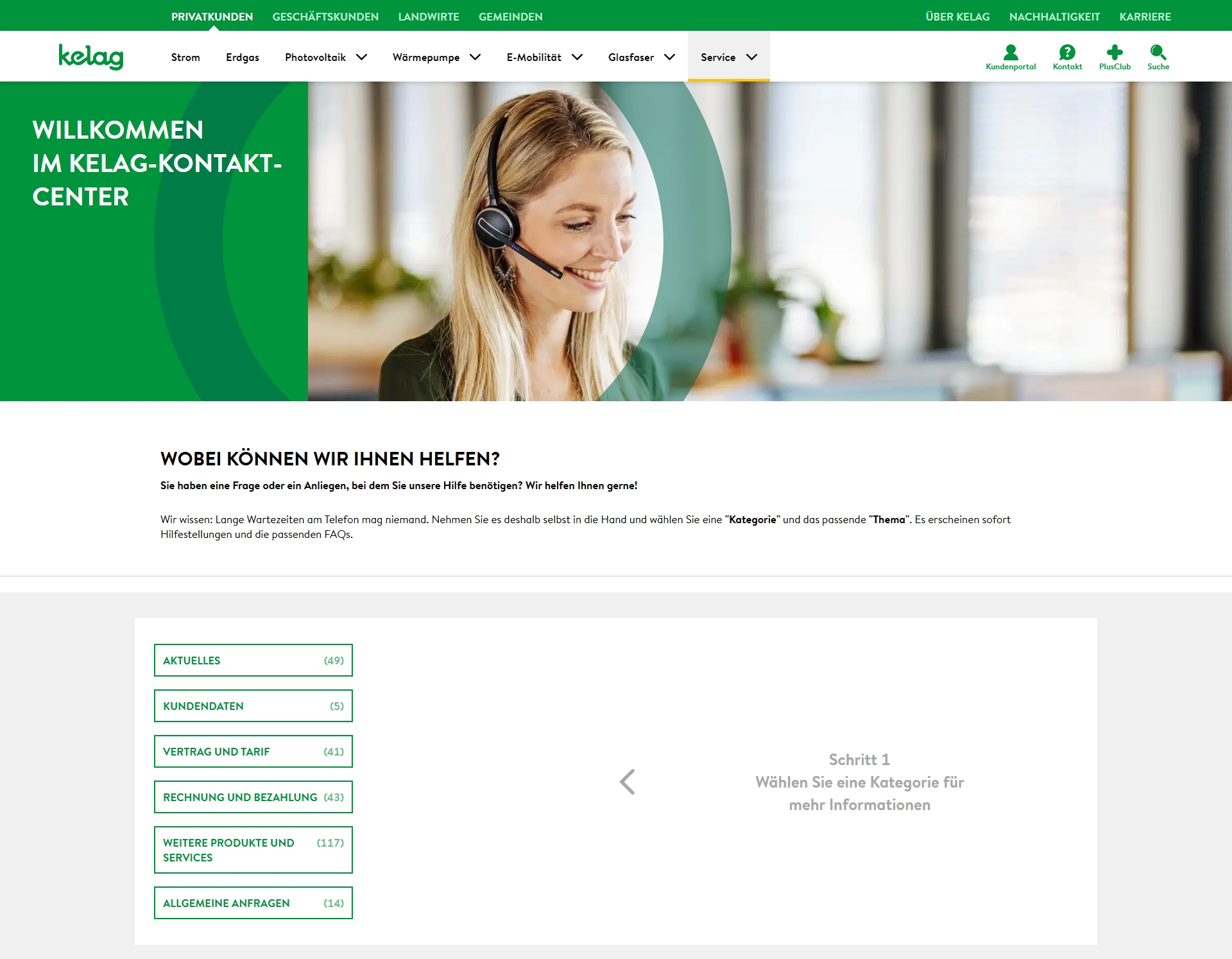 Kelag Kundenservice, Telefonnummer, Kontakt